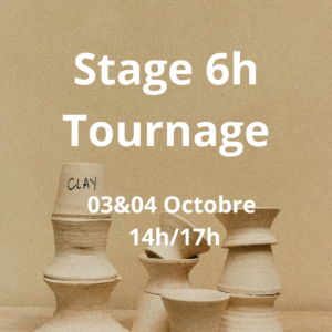 Stage 6h Tournage – 03&04 octobre de 14h à 17h
