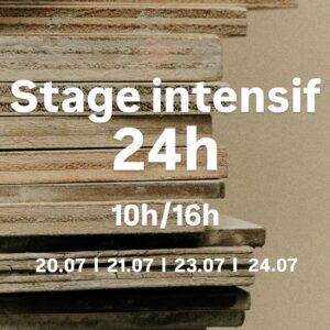 Stage 24h Tournage avec Margot Lhomme