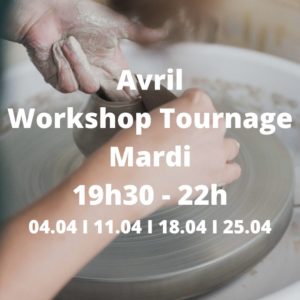 Avril : Workshop Tournage le mardi de 19h30 à 22h