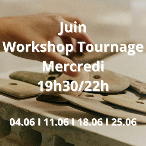 Juin : Workshop Tournage le mercredi de 19h30 à 22h