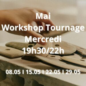 Mai : Workshop Tournage le mercredi de 19h30 à 22h