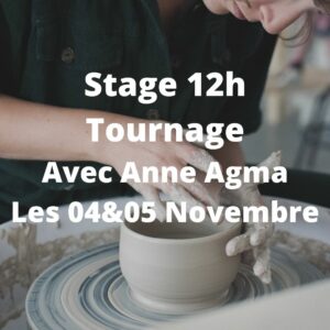 Stage 12h  Tournage – Les 04 &05 Novembre avec Anne Agma