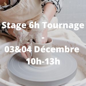 Stage 6h Tournage – 03&04 Décembre de 10h à 13h