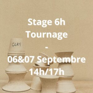 Stage 6h Tournage – 06&07 Septembre de 14h à 17h