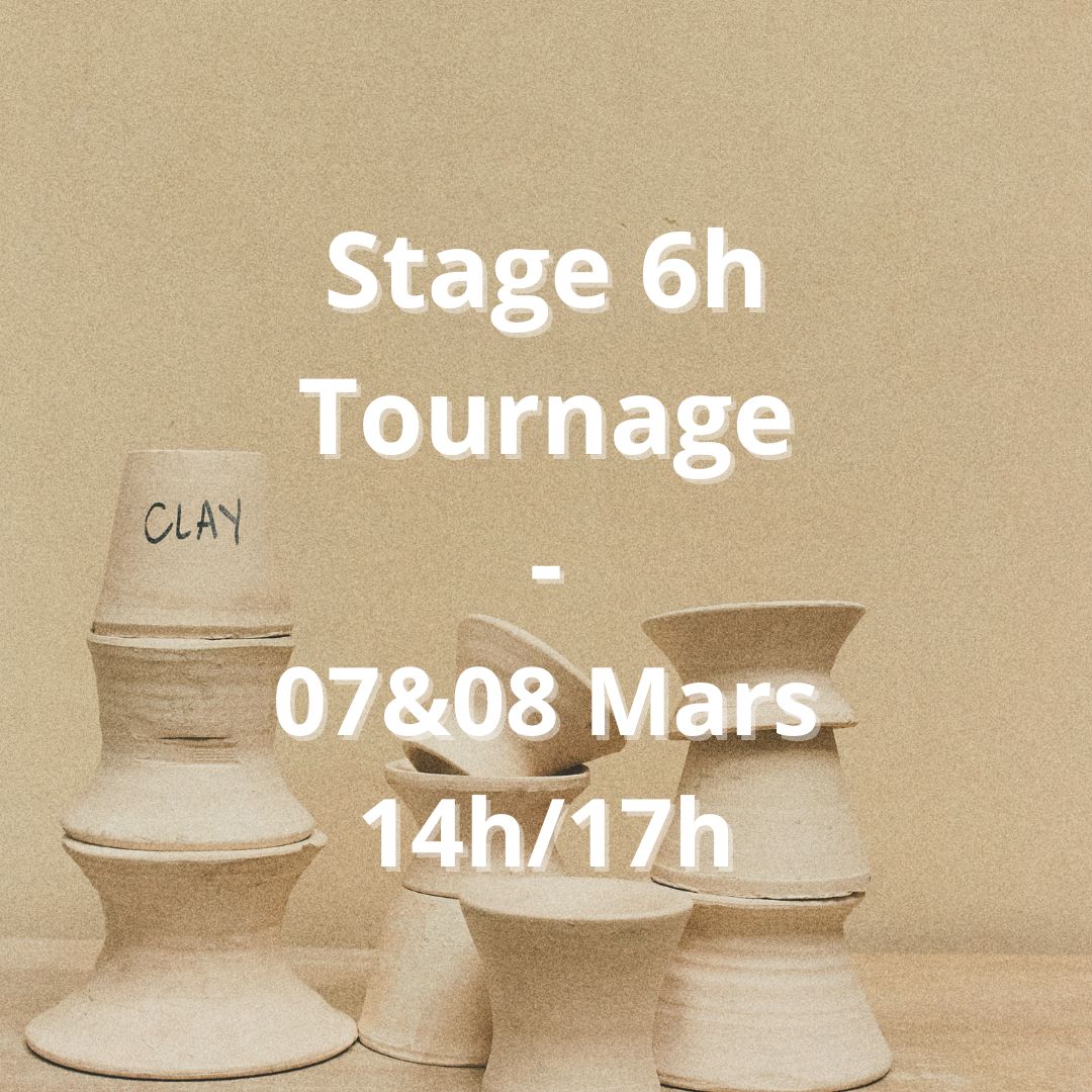 Stage 6h Tournage - 07&08 mars de 14h à 17h