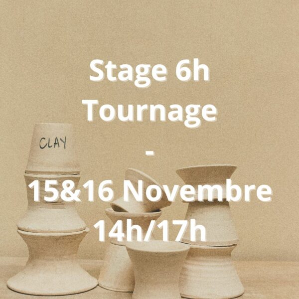 Stage 6h Tournage - 15&16 Novembre de 14h à 17h