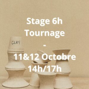 Stage 6h Tournage – 11&12 Octobre de 14h à 17h
