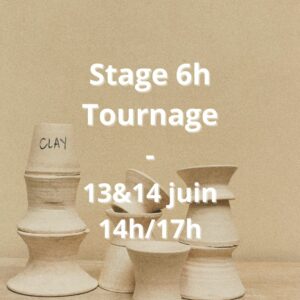 Stage 6h Tournage – 13&14 Juin de 14h à 17h