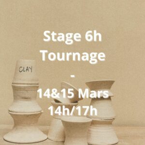 Stage 6h Tournage – 14&15 mars de 14h à 17h