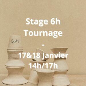 Stage 6h Tournage – 17&18 Janvier de 14h à 17h