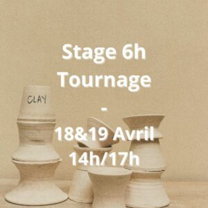 Stage 6h Tournage – 18&19 Avril de 14h à 17h
