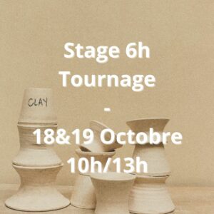 Stage 6h Tournage – 18&19 Octobre de 10h/13h