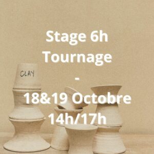 Stage 6h Tournage – 18&19 Octobre de 14h à 17h