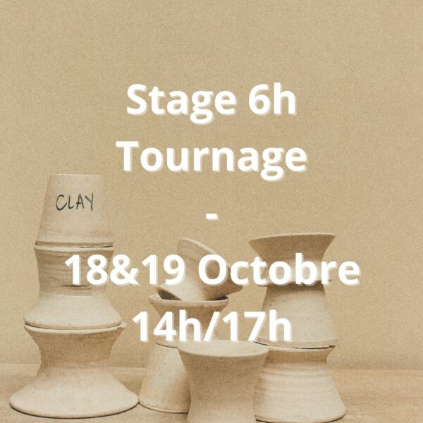 Stage 6h Tournage - 18&19 Octobre de 14h à 17h