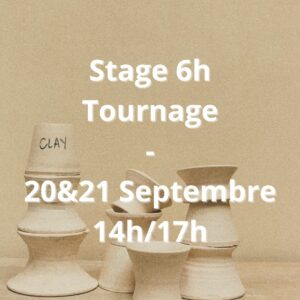 Stage 6h Tournage – 20&21 Septembre de 14h à 17h