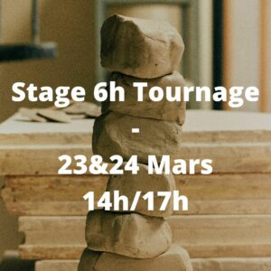 Stage 6h Tournage – 23&24 Mars de 14h à 17h