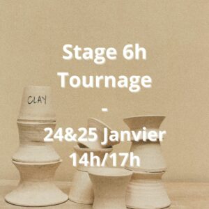 Stage 6h Tournage – 24&25 Janvier de 14h à 17h