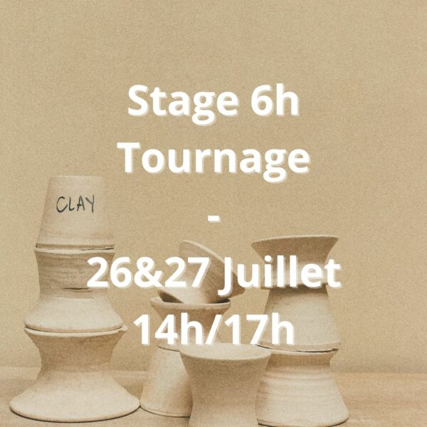 Stage 6h Tournage - 26&27 Juillet de 14h à 17h