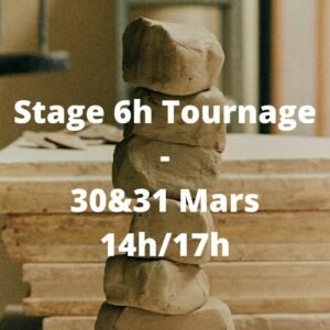 Stage 6h Tournage – 30&31 Mars de 14h à 17h