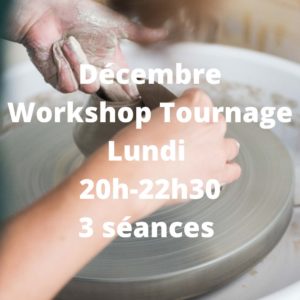 Décembre : Mini Workshop Tournage le lundi de 20h à 22h30 – 3 séances