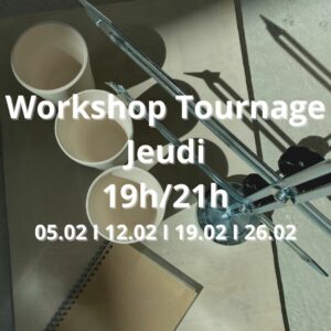 Février : Workshop Tournage le jeudi de 19h à 21h